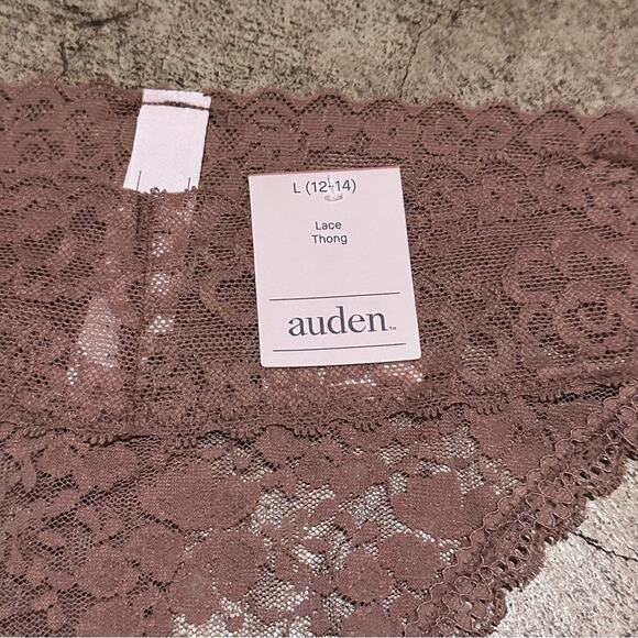 NWT Auden Pair of Two (2) Thong Underware Women's L Large - Picture 3 of 5
